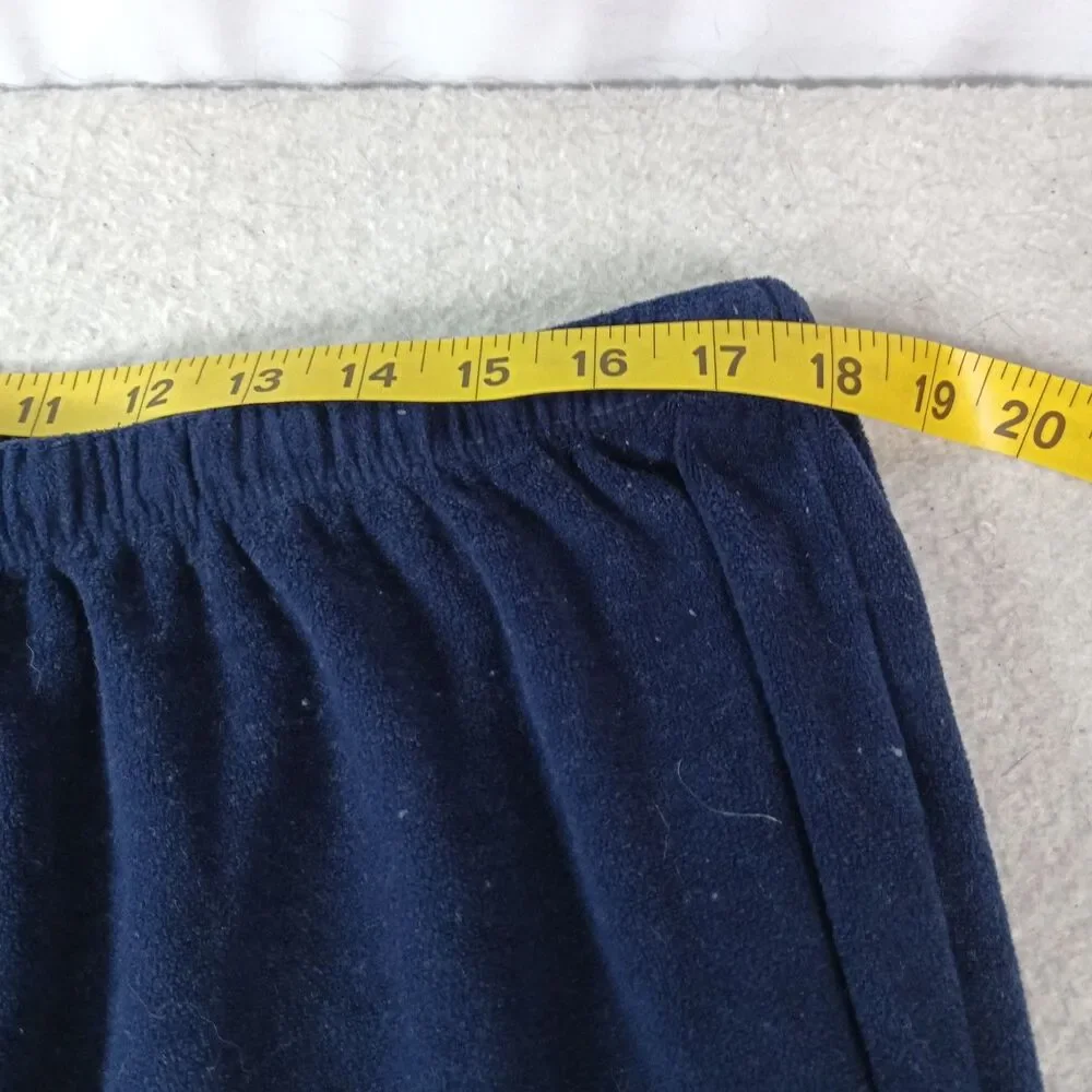 Cuddl Duds Plush Fleece Lounge Set XL Navy Zip Jacket Pants Soft Cozy Pajamas